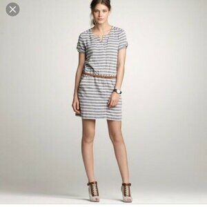 J Crew Boathouse Striped Summer Dress Size 6
